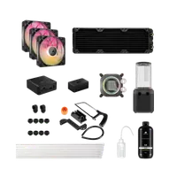 Kit Watercooling Complet Alphacool Core Storm ST30 240mm Noir - Refroidissement Haute Performance - 1