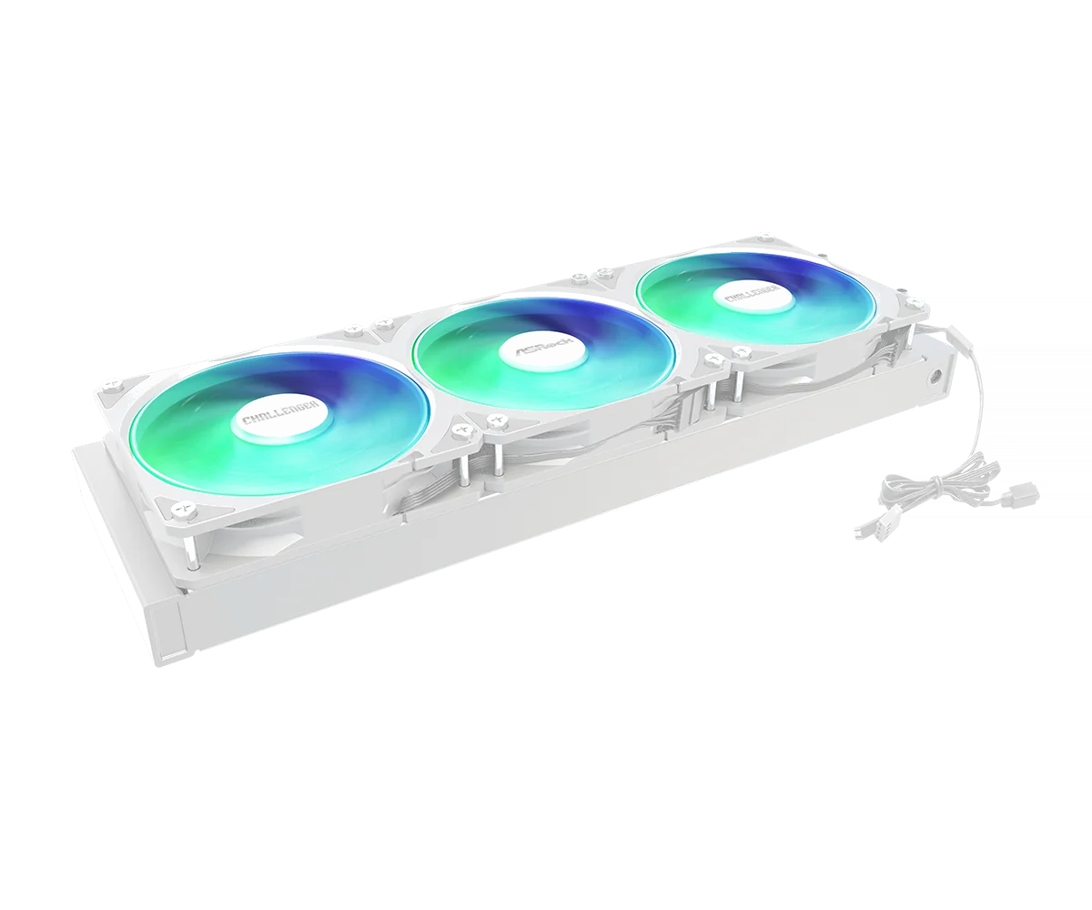 Watercooling AIO Challenger 360 Digital Blanc - Performance & Style