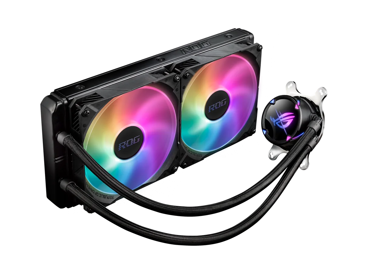 ASUS ROG STRIX LC II 280 ARGB Processeur Refroidisseur de liquide tout-en-un 14 cm Noir 1 pièce(s)