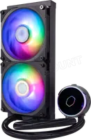 Kit Watercooling AIO Cooler Master MasterLiquid PL240 Flux RGB 240mm Noir - 1
