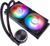 Kit Watercooling AIO Cooler Master MasterLiquid PL240 Flux RGB 240mm Noir - 2