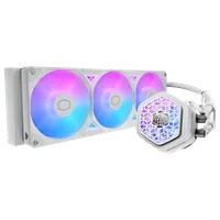 Watercooling AIO Cooler Master MasterLiquid 360 Atmos II VRM ARGB Blanc - 1