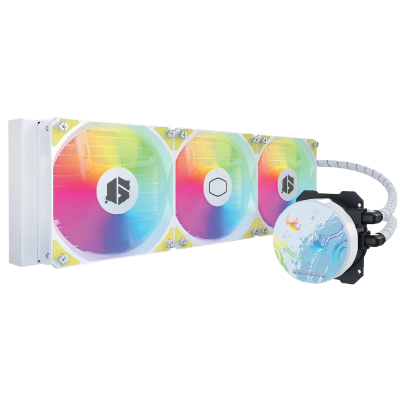 Kit Watercooling AIO Cooler Master MasterLiquid 360L Core SF6 Chun-Li RGB 360mm Blanc/Bleu