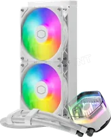 Kit Watercooling AIO Cooler Master MasterLiquid Atmos 240mm Blanc RGB - 1