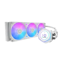 Watercooling AIO Cooler Master MasterLiquid 360 Atmos II LCD ARGB Blanc - 1