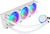 Watercooling AIO Cooler Master MasterLiquid PL360 Flux Blanc 360mm RGB - 1