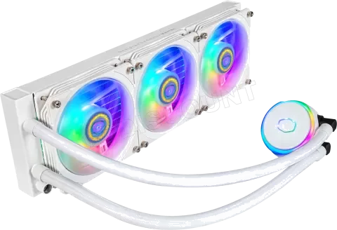 Watercooling AIO Cooler Master MasterLiquid PL360 Flux Blanc 360mm RGB