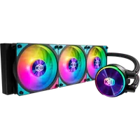 Watercooling AIO Cooler Master MasterLiquid PL360 Flux Blanc 360mm RGB - 2