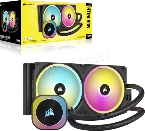 Kit Watercooling AIO Corsair iCUE LINK H115i RGB 280mm Noir