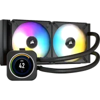 Kit Watercooling AIO Corsair iCUE H100i Elite LCD XT 240mm RGB Noir - 3