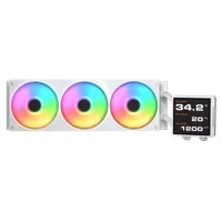 COUGAR CGR-PSDVPRGB-W-360 Processeur Refroidisseur de liquide tout-en-un 12 cm Blanc - 1