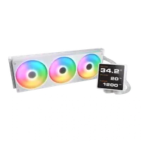 COUGAR CGR-PSDVPRGB-W-360 Processeur Refroidisseur de liquide tout-en-un 12 cm Blanc - 2