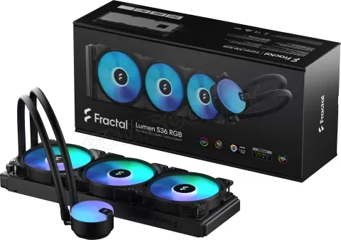Kit Watercooling AIO Fractal Design Lumen S36 V2 RGB 360mm Noir