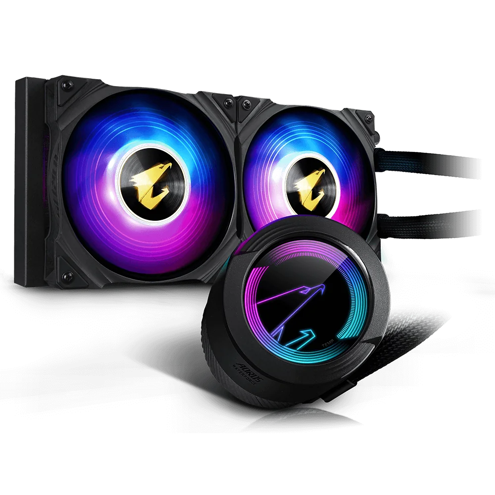 GIGABYTE AORUS WATERFORCE 240 Processeur Refroidisseur de liquide tout-en-un 12 cm Noir