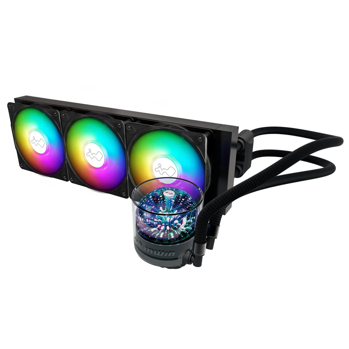 Kit Watercooling AIO InWin BR RGB - 360mm (Noir)