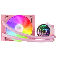 Mars Gaming MLONE120P - Refroidisseur liquide AIO 120mm Rose - 2