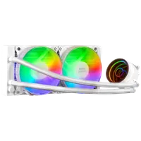 Mars Gaming MLONE240 Processeur Kit de refroidissement du liquide 12 cm Blanc 1 pièce(s)