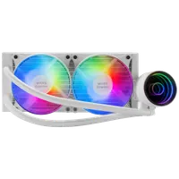 Mars Gaming MLONE240 Processeur Kit de refroidissement du liquide 12 cm Blanc 1 pièce(s) - 2