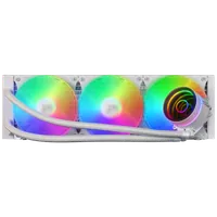 Mars Gaming MLONE360W système de refroidissement d’ordinateur Processeur Refroidisseur de liquide tout-en-un 12 cm Blanc 1 pièce(s) - 2