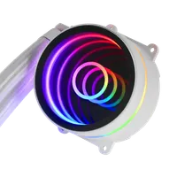 Mars Gaming MLONE360W système de refroidissement d’ordinateur Processeur Refroidisseur de liquide tout-en-un 12 cm Blanc 1 pièce(s) - 4