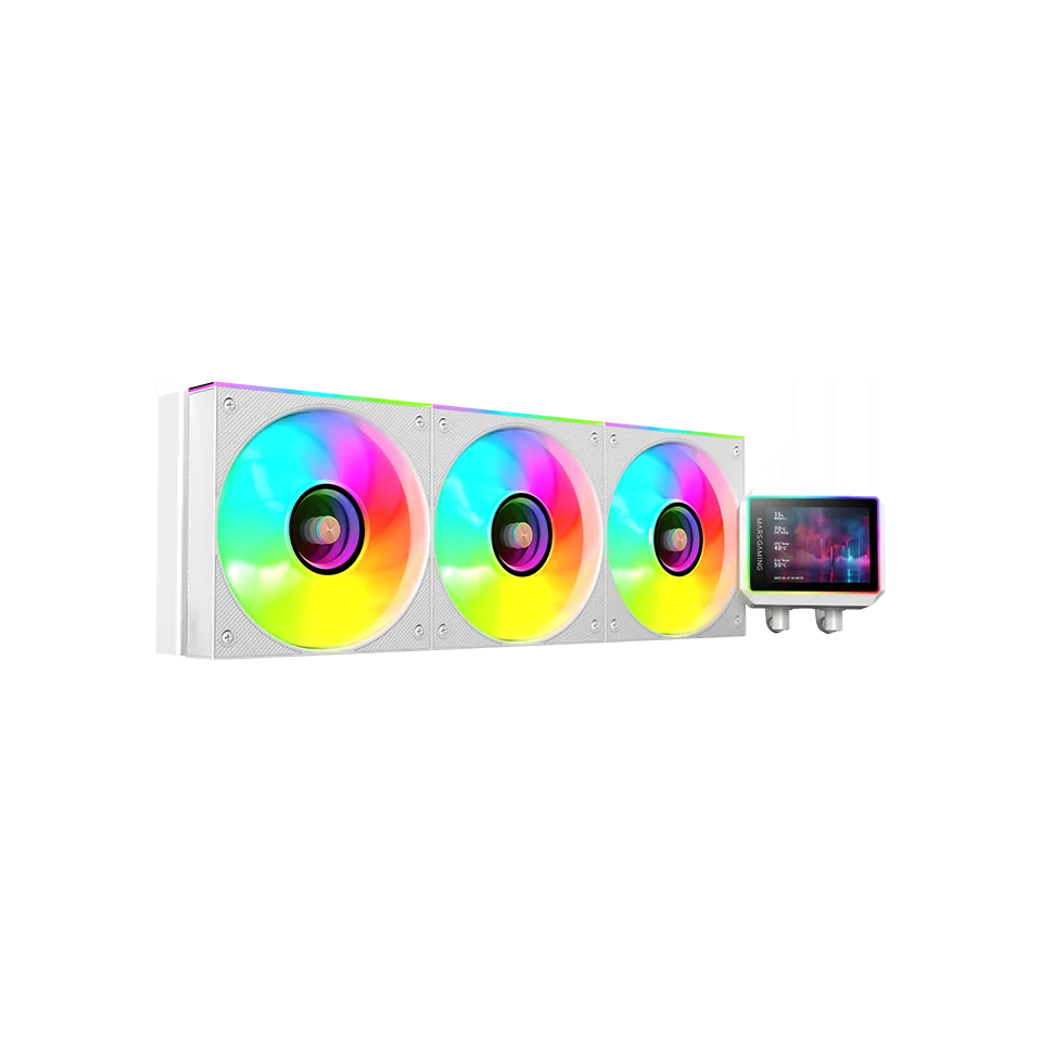 Mars Gaming ML-VISIONII360 - Refroidisseur Liquide AIO ARGB 360mm avec Écran IPS