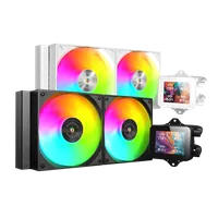 Mars Gaming MLVISION240 système de refroidissement d’ordinateur Processeur Refroidisseur de liquide tout-en-un 12 cm Noir - 2