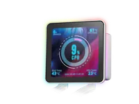 Mars Gaming ML-VISIONPRO240W Processeur Refroidisseur de liquide tout-en-un 12 cm Blanc 1 pièce(s) - 10