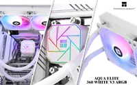 Watercooling AIO Thermalright Aqua Elite 240 V3 ARGB Blanc - Refroidissement Haute Performance - 4