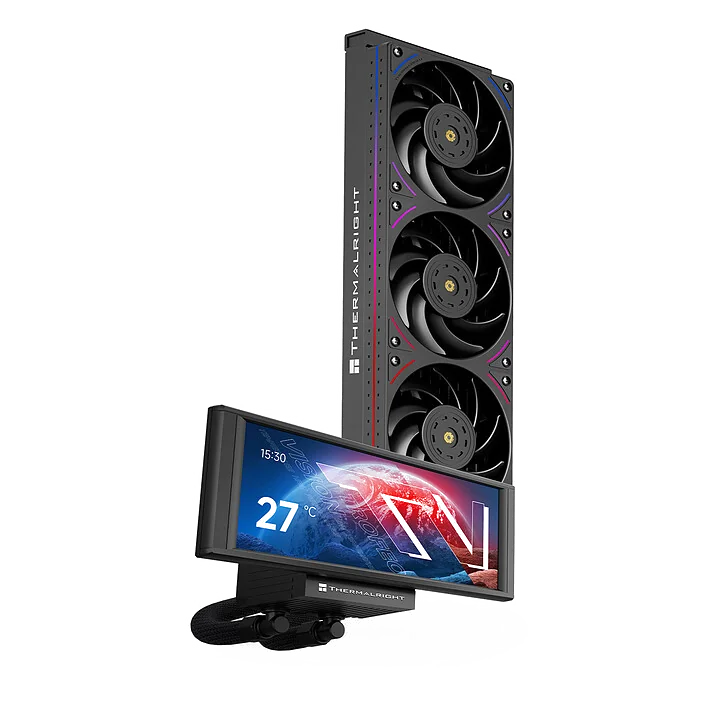 Kit Watercooling AIO Thermalright Trofeo Vision 360 ARGB Noir avec Écran LCD