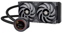 Kit Watercooling AIO Thermaltake TOUGHLIQUID Ultra 240mm Noir avec Écran LCD - 1