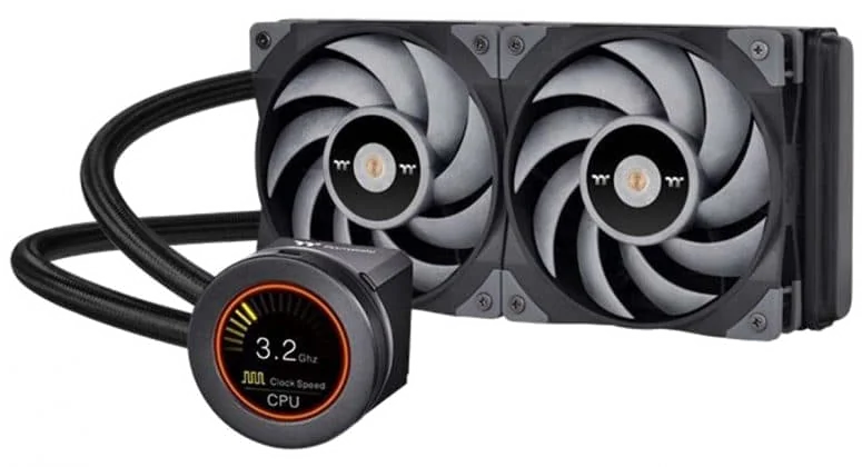 Kit Watercooling AIO Thermaltake TOUGHLIQUID Ultra 240mm Noir avec Écran LCD