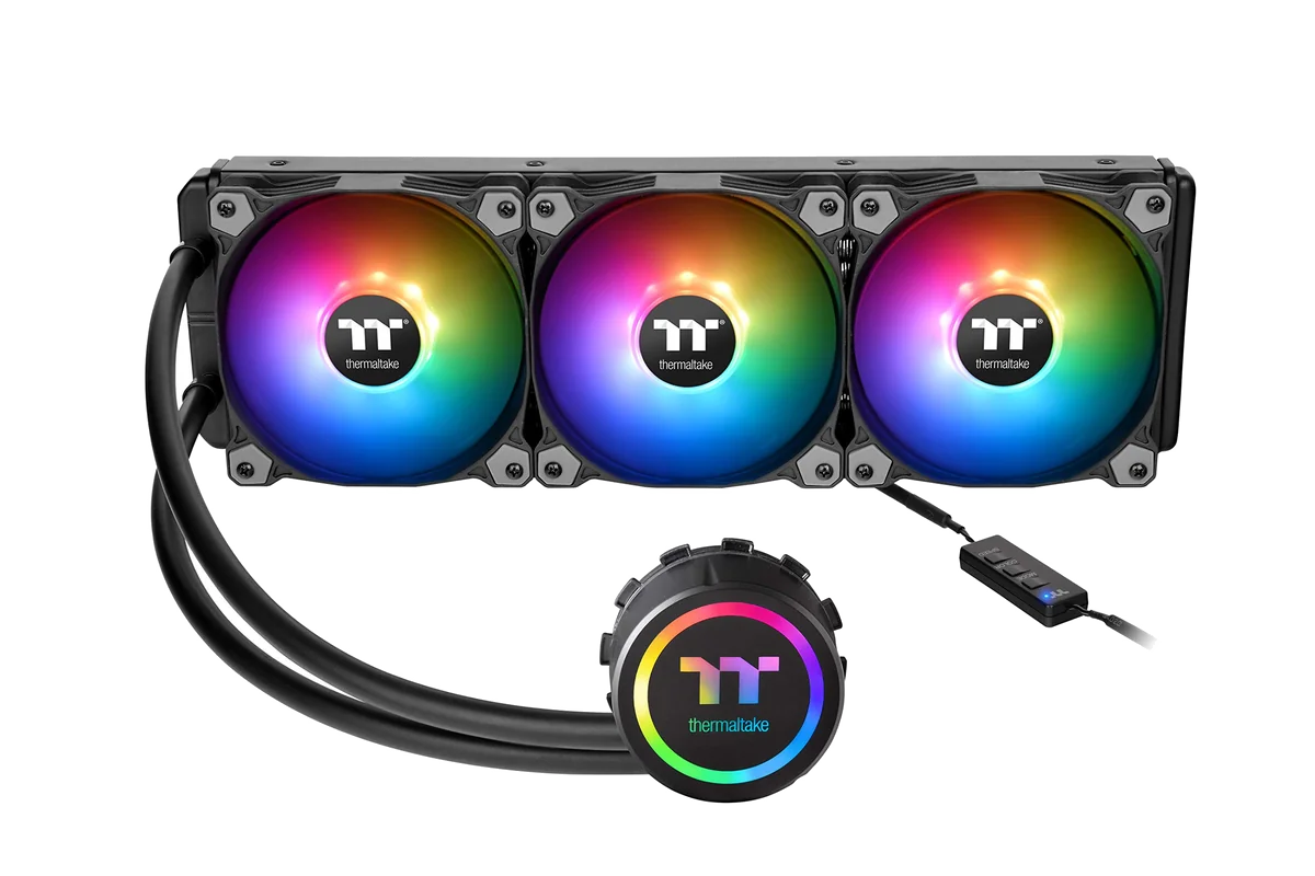 Kit Watercooling AIO Thermaltake ToughLiquid RGB - 360mm (Noir)
