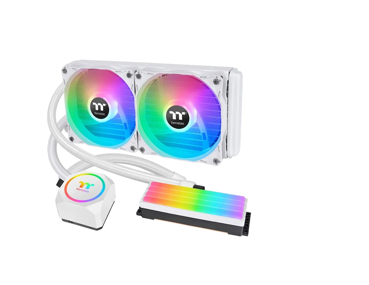 Kit Watercooling AIO Thermaltake TH V2 Ultra EX RGB - 280mm (Blanc)