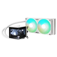 Kit Watercooling AIO TRYX PANORAMA 280mm Blanc avec Écran AMOLED - 2