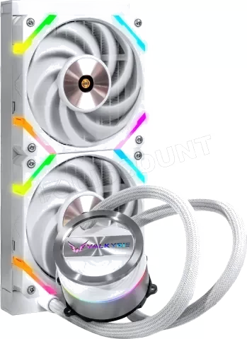 Kit Watercooling AIO Valkyrie Dragonfang RGB 240mm Blanc