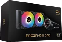 Kit Watercooling AIO Xigmatek Frozr-O II RGB 240mm Noir avec Écran - 1