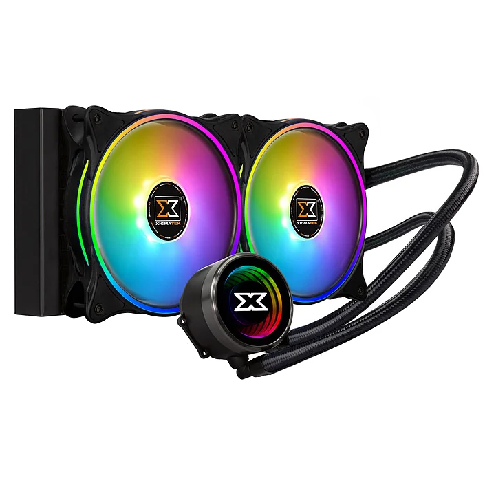 Kit Watercooling AIO Xigmatek Frozr-O II RGB - 240mm (Noir)
