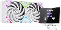 Kit Watercooling AIO XYZ Hydrotemp RGB 240mm Blanc - 2