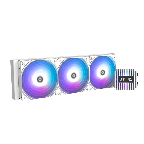 Kit Watercooling AIO Zalman Alpha2 RGB 360mm Blanc - Refroidissement Haute Performance