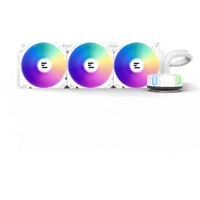 Kit Watercooling AIO Zalman Alpha2 RGB 360mm Blanc - Refroidissement Haute Performance - 2