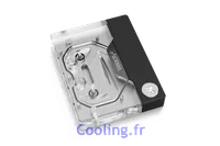 Waterblock CPU EK-Quantum Velocity² D-RGB AM4 Nickel + Satin Titanium - Haute Performance - 2