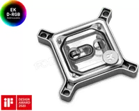 Waterblock CPU EK-Quantum Magnitude Intel 115x DRGB Argent/Transparent - 1