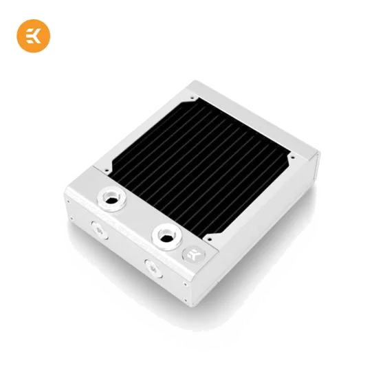 Radiateur Watercooling EK-Quantum Surface P120M 120mm Blanc/Noir