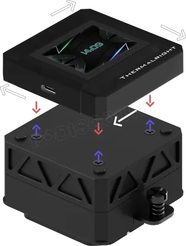 Kit Watercooling AIO Thermalright Frozen Warframe X 360mm Noir
