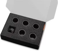 Lot de 6 Anneaux de Serrage EK-Quantum Torque HDC 16mm - Noir - 3