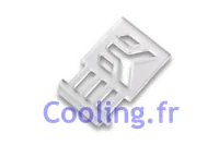 EKWB EK-RES X3 Anticyclone Long - Plaque Anti-Vortex Transparente