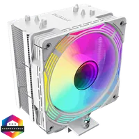 Ventilateur Processeur Gamemax Ice Force Blanc ARGB