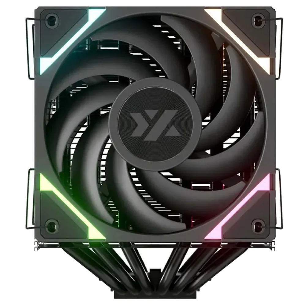 Ventilateur pour processeur XYZ Thermax 6 Duo RGB (Noir)