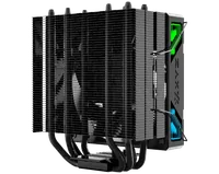 Ventilateur pour processeur XYZ Thermax 6 Duo RGB (Noir) - 2