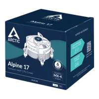 ARCTIC Alpine 17 Processeur Refroidisseur d'air 9,2 cm Noir, Argent 1 pièce(s) - 7